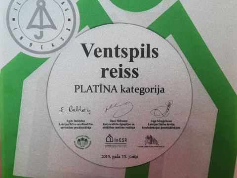 Otro gadu pēc kārtas augstākais novērtējums Latvijas Ilgtspējas indeksā 