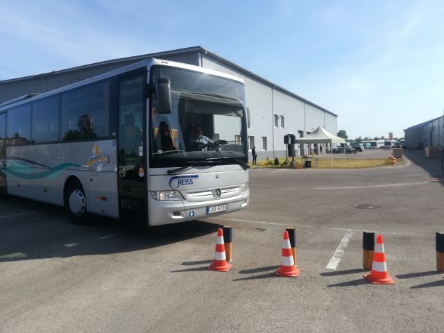 Aizvadītas autobusu vadītāju Profesionālās meistarības konkursa 1. un 2.kārta
