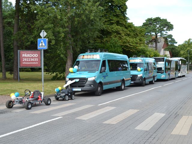 Pilsētas svētkos būs izmaiņas sabiedriskā transporta kustībā