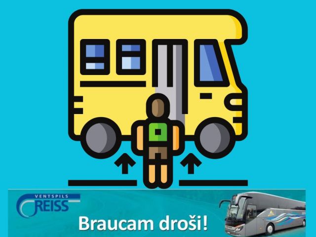 Izmantojot sabiedrisko transportu, jāievēro satiksmes noteikumi