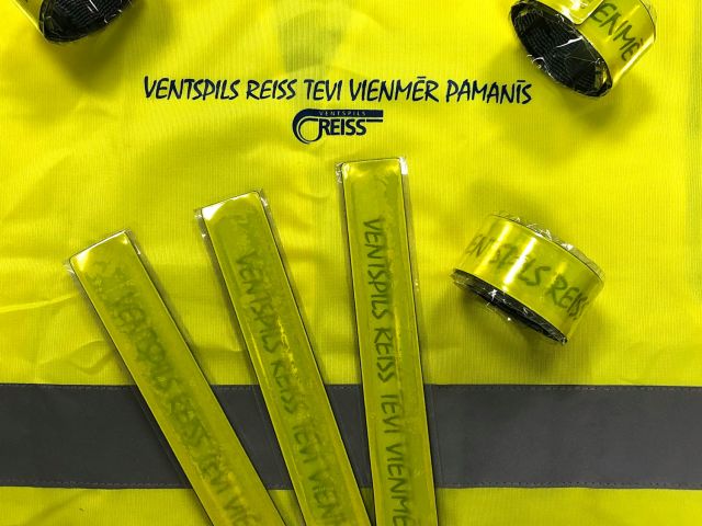  “Ventspils reiss” aicina būt redzamiem