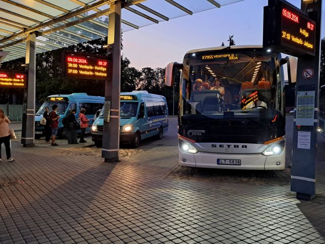 Gaidāmas izmaiņas “Ventspils reisa” apkalpotajos komercreisos