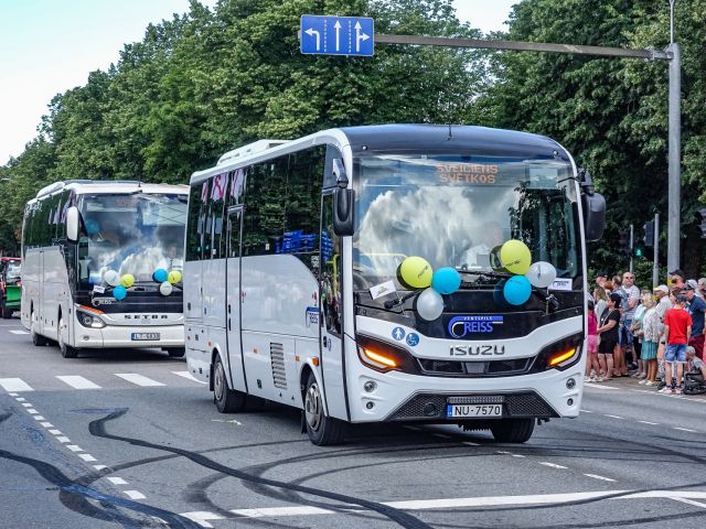 Pilsētas svētkos būs izmaiņas autobusu kustībā