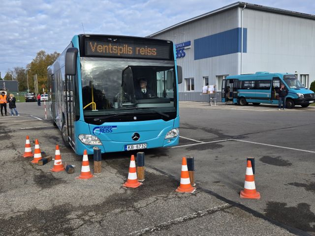 Norisināsies autobusu vadītāju Profesionālās meistarības konkurss